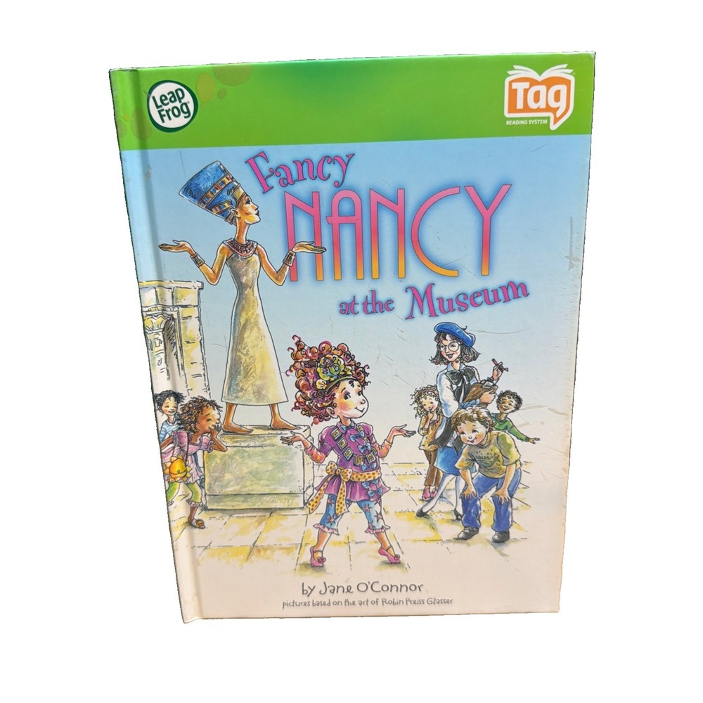 LeapFrog Tag LeapReader book Fancy Nancy At The Museum Reading System